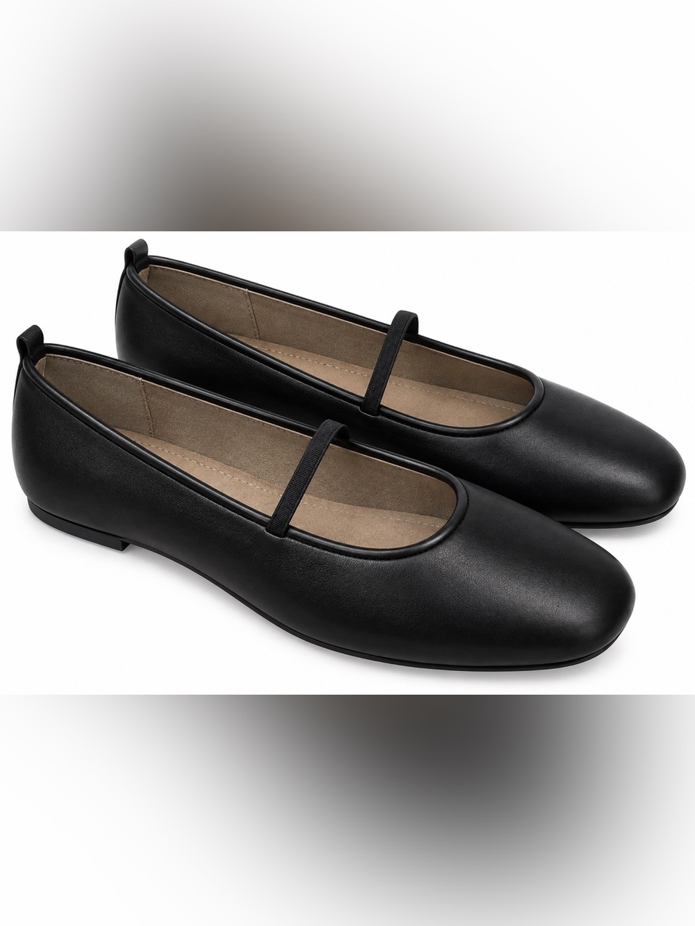 Seychelles Neon Moon Black Leather Mary Jane Flats US 7 NWT